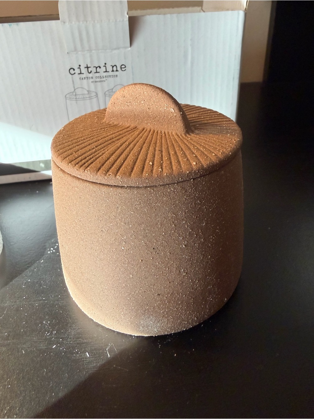 citrine Spice Jars Set - White Box